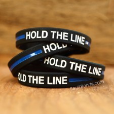 Gone But Not Forgotten Thin Blue Line Bracelet