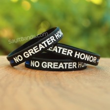 Gone But Not Forgotten Thin Blue Line Bracelet